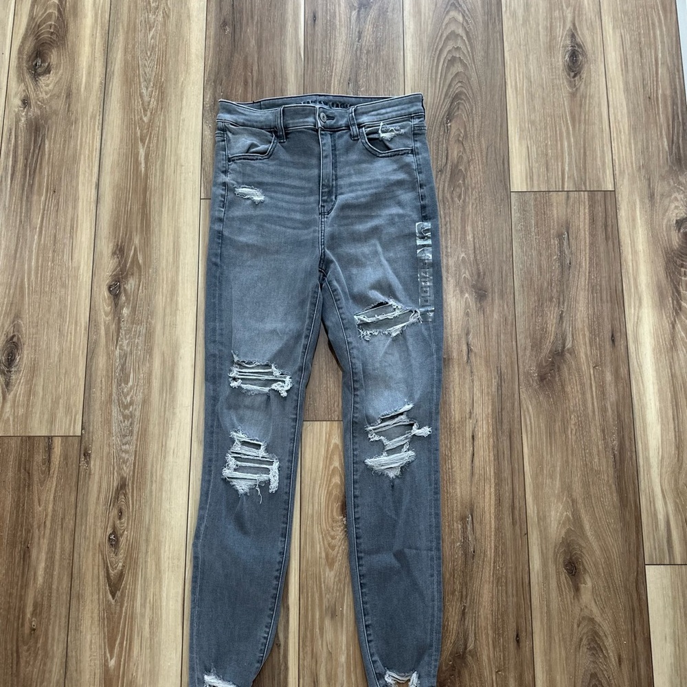 American eagle women’s super hi rise jogging size 10 regular